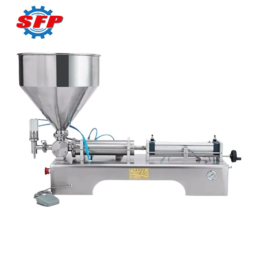 Semi Automatic Liquid Paste Filling Machine